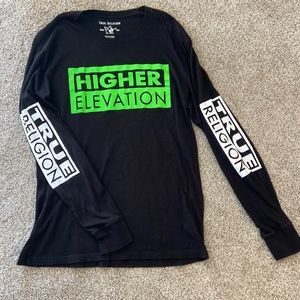 Men’s Medium True Religion Long Sleeve Tee Shirt *So Soft!*